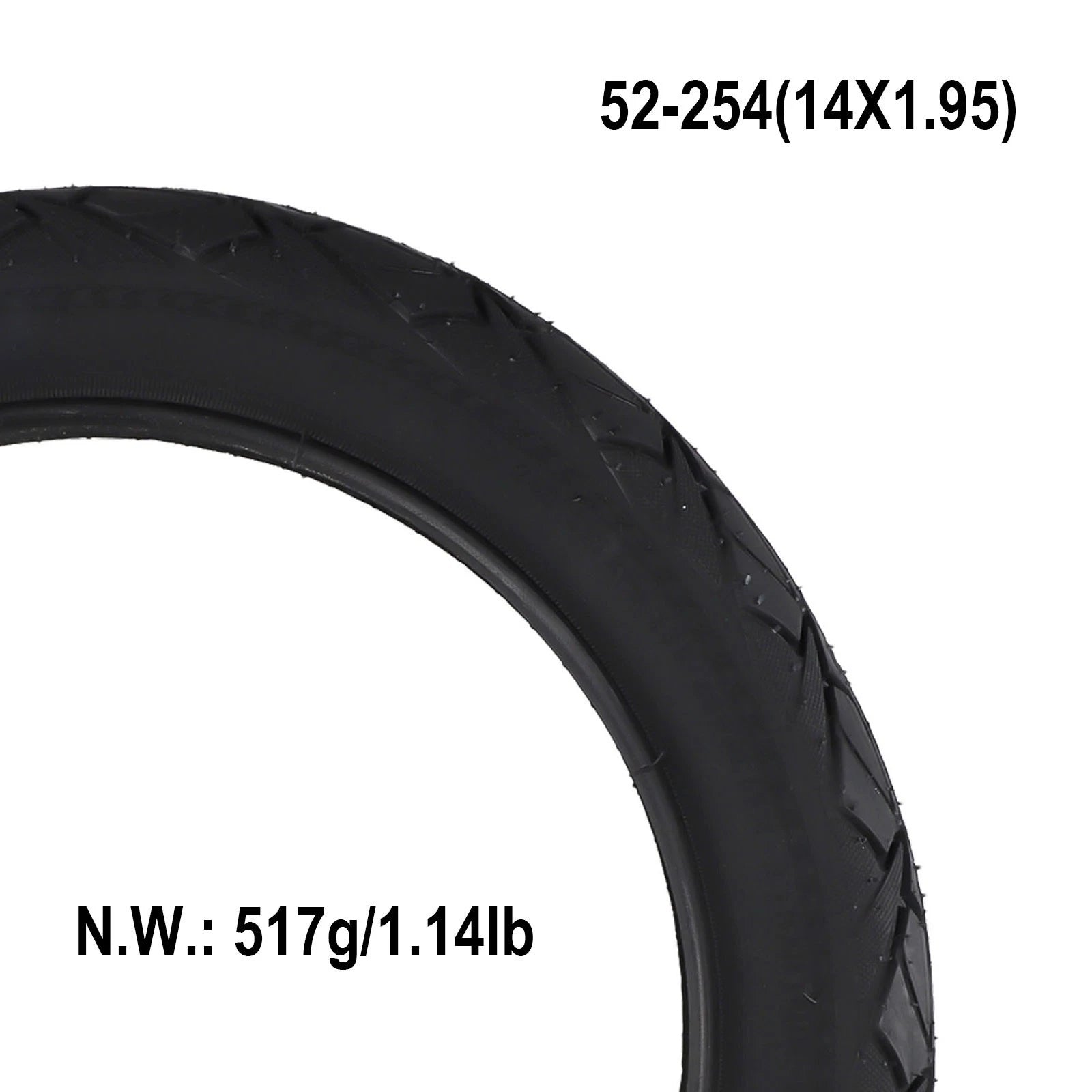 14 Inch Tyre for Electric Bicycle (14x1.95)