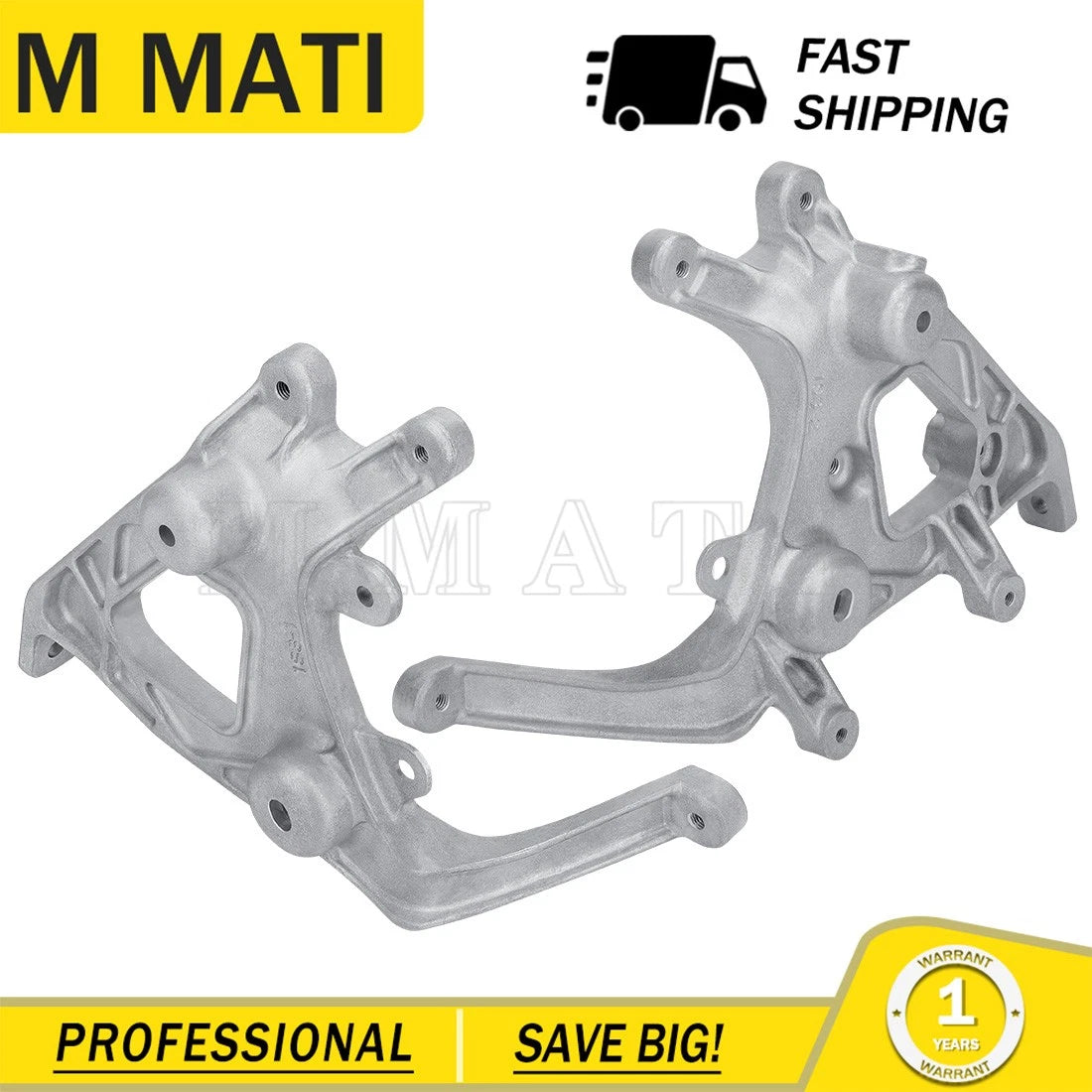 Front Fender Headlight Brackets for Yamaha Raptor (1S3-21513-00-00, 1S3-21514-00)