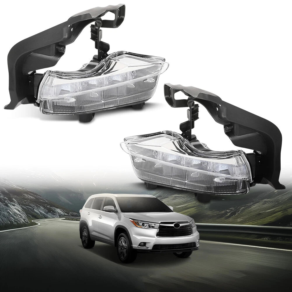 LED DRL Daytime Running Lights for Toyota Highlander (2014–2016)