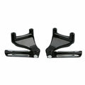 Rear Passenger Foot Pegs for Harley Sportster 883 1200 (2004-2013) Black