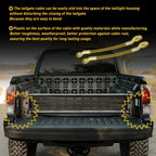Tailgate Cable Lift Support for Toyota Tacoma (12 1/2 Inch, Left Right Pair)