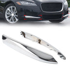Front Bumper Fog Light Grille Insert Molding Strip for Jaguar XF (2009–2015)