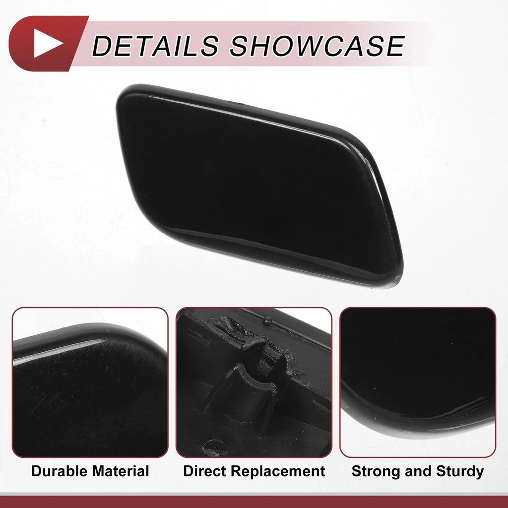 Front Right Washer Nozzle Cover Cap for Subaru Forester (2013–2015) Black