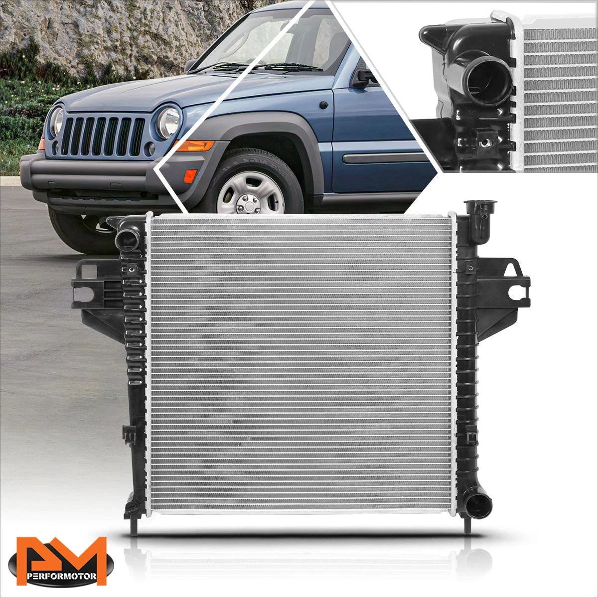 OE Aluminum Core Cooling Radiator for Jeep Liberty (2007) DPI-2975