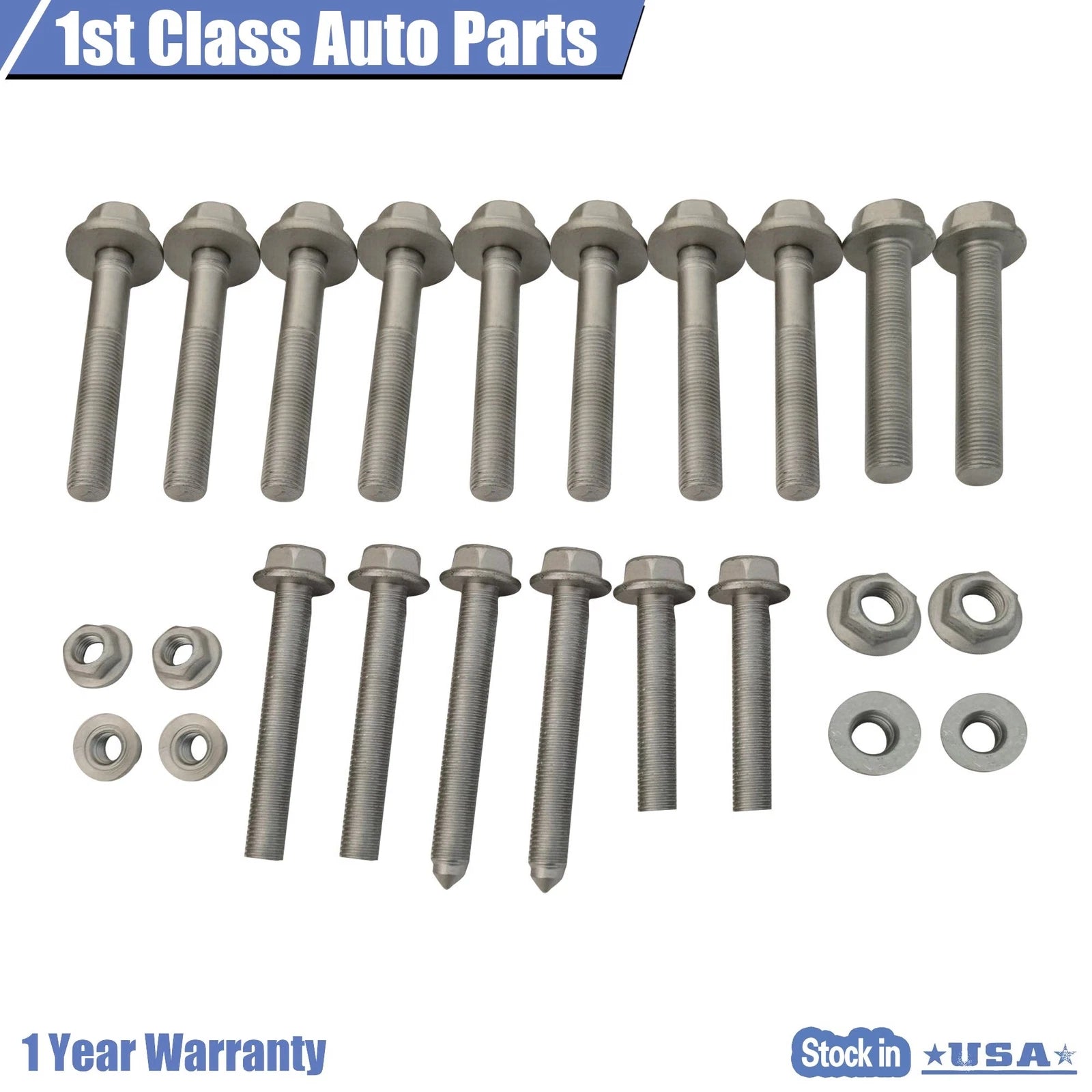 Front Crossmember Subframe Bolt Kit for Jeep Compass Patriot (2007-2017)