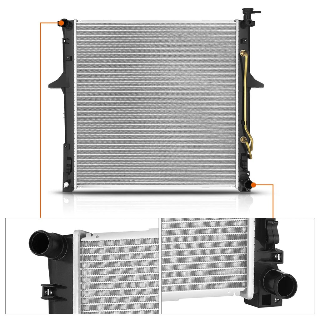 OE Replacement Aluminum Radiator for Subaru Legacy (1990–1994)