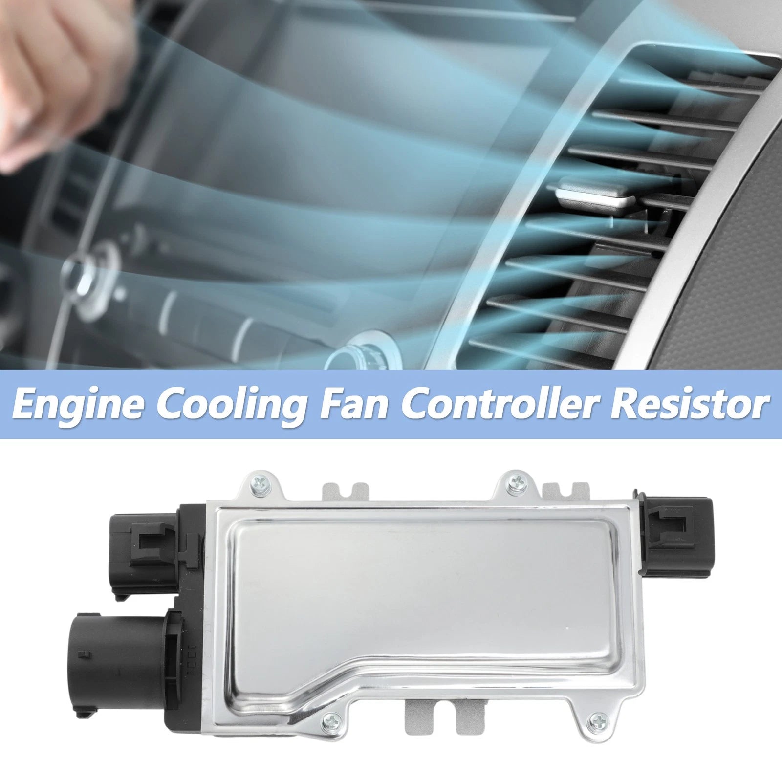 Engine Cooling Fan Control Module for Ford Flex Fusion Taurus (2009–2019)