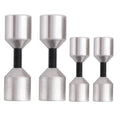 Set of 4 Stainless Steel 2 Hole Pins for Flange (Up to 3'' Thickness)