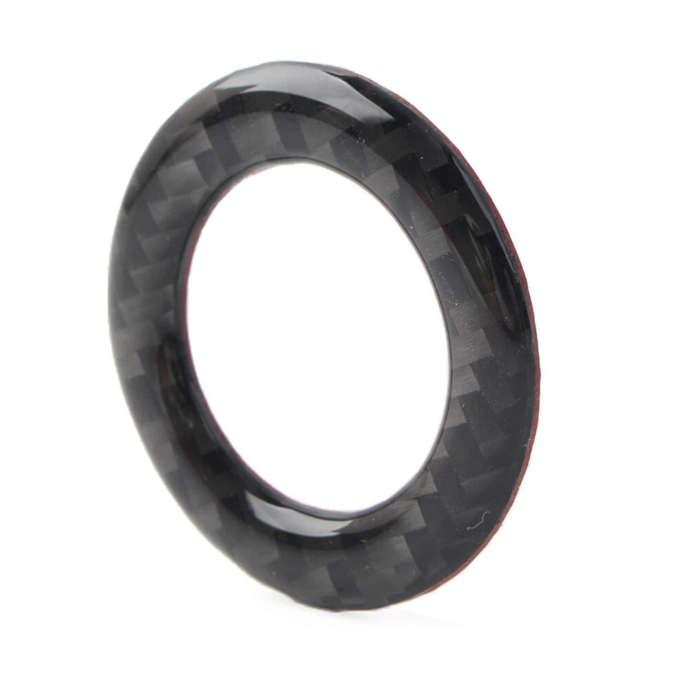 1 Pcs Black Engine Start Stop Button Ring Trim for Jeep Grand Cherokee (2011–2021)