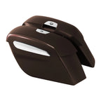 Saddlebags for Indian Chieftain Limited Dark Horse (2019–2025) Dark Walnut