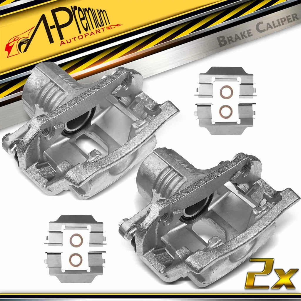 Pair Rear Disc Brake Calipers for Chevy Camaro (2010–2015)