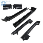 Set of 2 Rocker Panels & Cab Corners for Ford F150 Crew Cab (2009–2014)