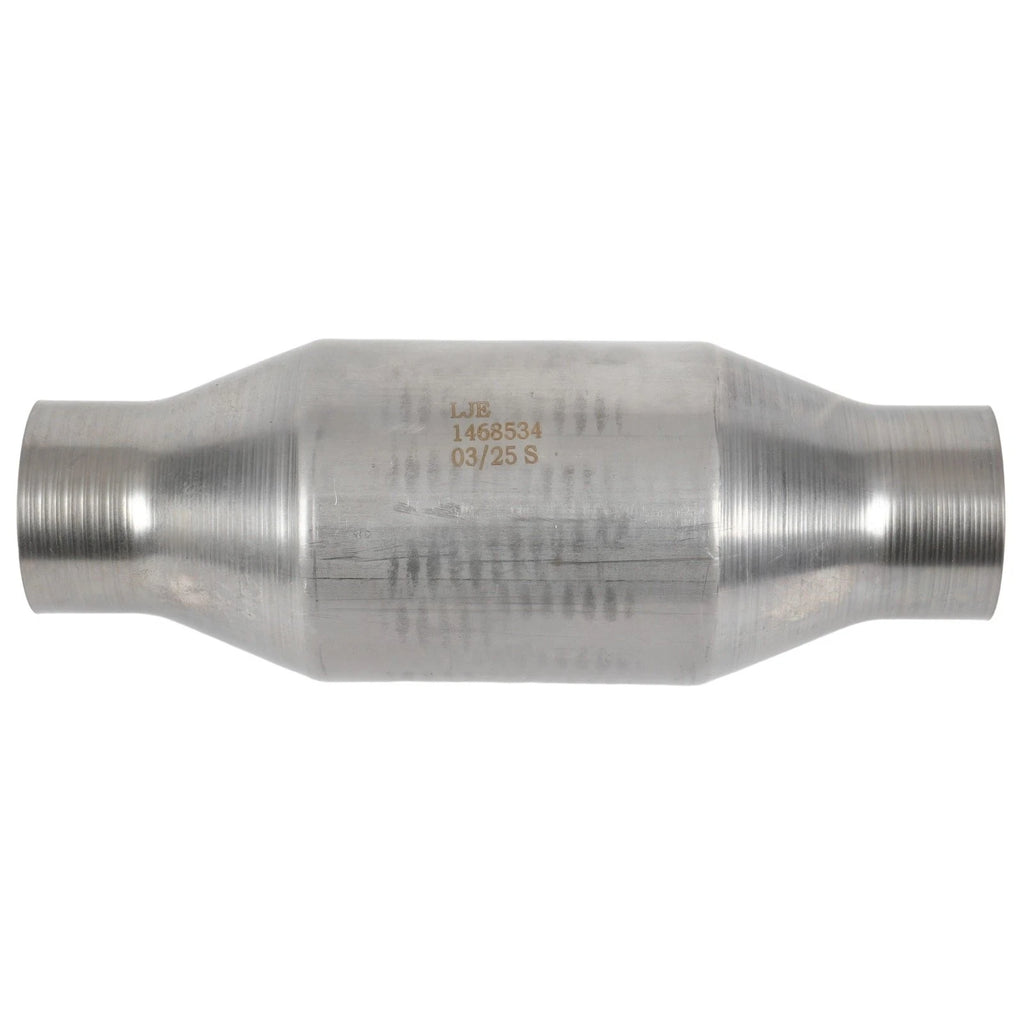 2.5" High Flow Stainless Steel Catalytic Converter for Universal Fit (EPA)