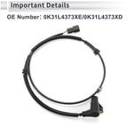 ABS Wheel Speed Sensor for KIA RIO (2001–2002) No. 0K31L4373XE/0K31L4373XD