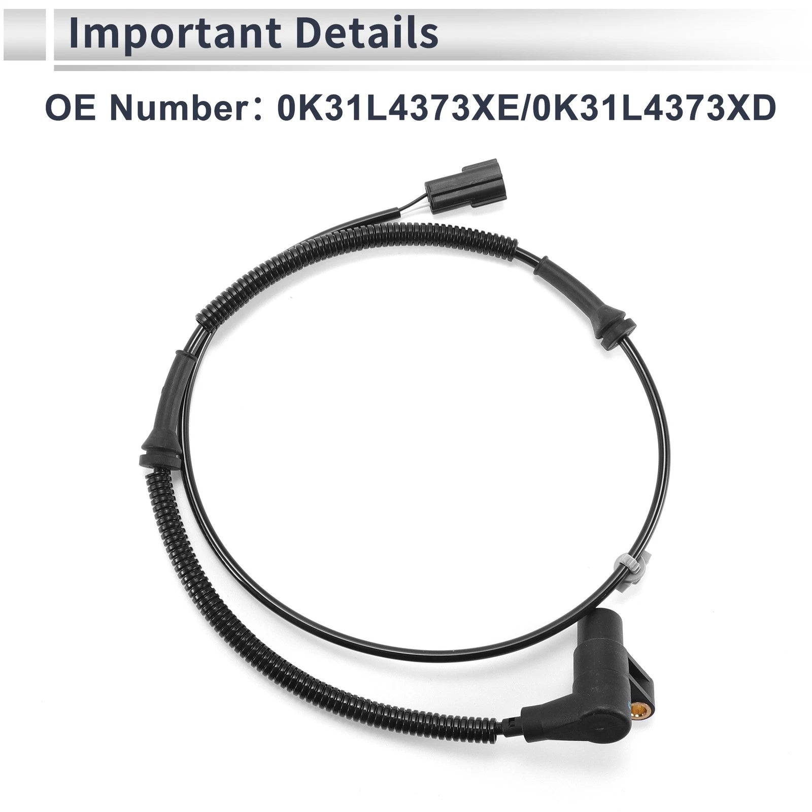 ABS Wheel Speed Sensor for KIA RIO (2001–2002) No. 0K31L4373XE/0K31L4373XD