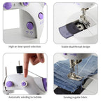 Mini Portable Sewing Machine for Kids - Easy Use