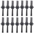 14 Pcs 9/16" Stone Splitting Wedges Feathers Shims Hand Tools for Rock Splitting