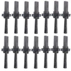 14 Pcs 9/16" Stone Splitting Wedges Feathers Shims Hand Tools for Rock Splitting