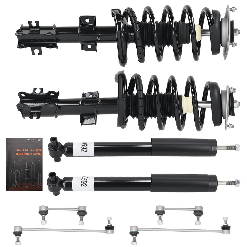 8pcs Complete Struts Shock & Sway Bars Kit for Volvo XC90 (2003–2014)