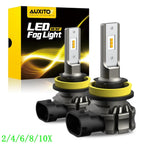 2X H11 H8 LED Bulbs for Fog Light DRL for Make Model