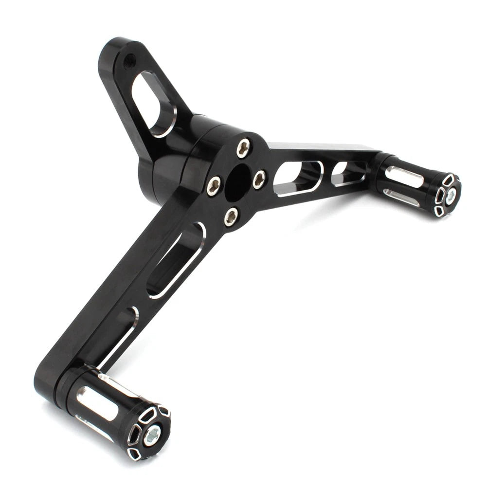 Front Left Foot Pegs Heel Toe Shifter Lever for Harley Sportster XL883 1200
