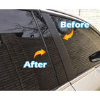 Door Cover Panel Trim for Dodge Charger (2011–2021) Black Pillar Posts