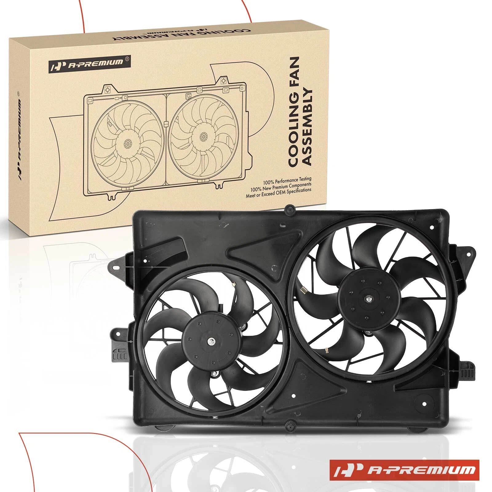 Dual Cooling Fan Assembly for Chevrolet Equinox (2005)