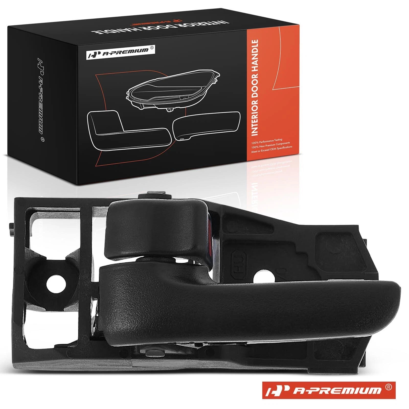 Front Left Plastic Interior Door Handle for Toyota RAV4 (2004–2005)