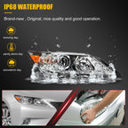 Pair LED Headlights for Lexus ES350 ES300h (2013–2015)