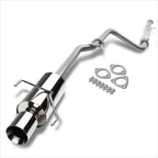 4" Rolled Tip Muffler Catback Exhaust for Honda Accord CB7/CB9 (1990–1993)