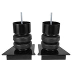 Set of 2 Front Rear 5200lbs Air Ride Bags with Brackets for Chevelle A Body (1964–1972)