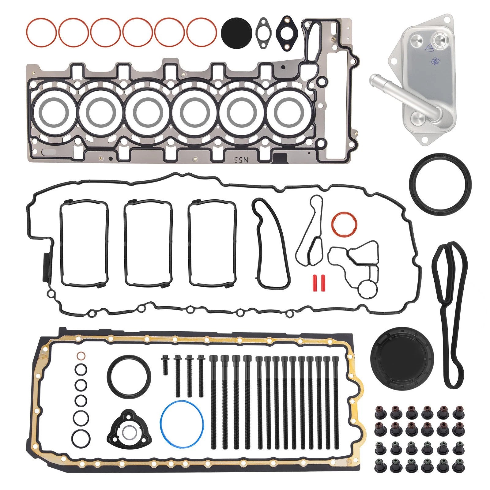 Oil Cooler Gasket Kit for BMW 535i F10 N55 (2011–2016) 50351600