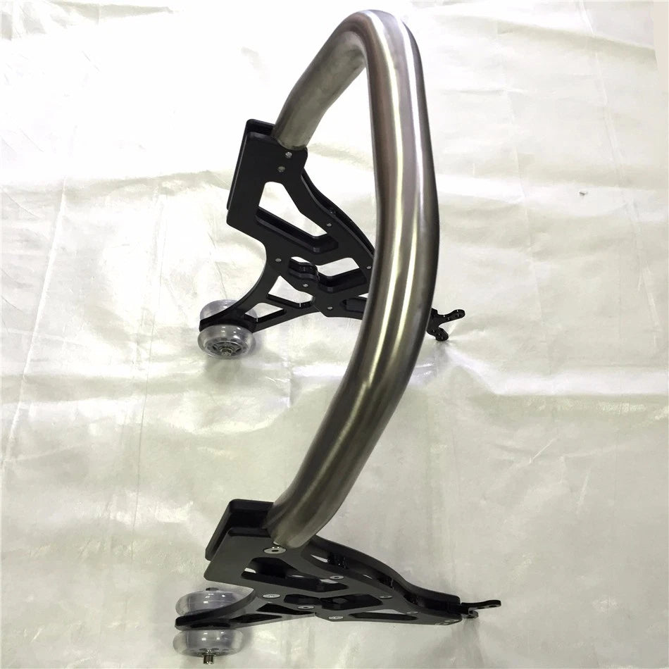 Set of 2 Black Universal Racing Sport Rear Wheel Lift Stands