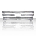 1pc Chrome ABS Grille Overlay for 2011-2015 Ford Explorer - ARFG052