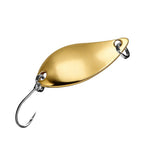 Rear Weighted Metal Spoon Spinner Bait for Accurate Casting