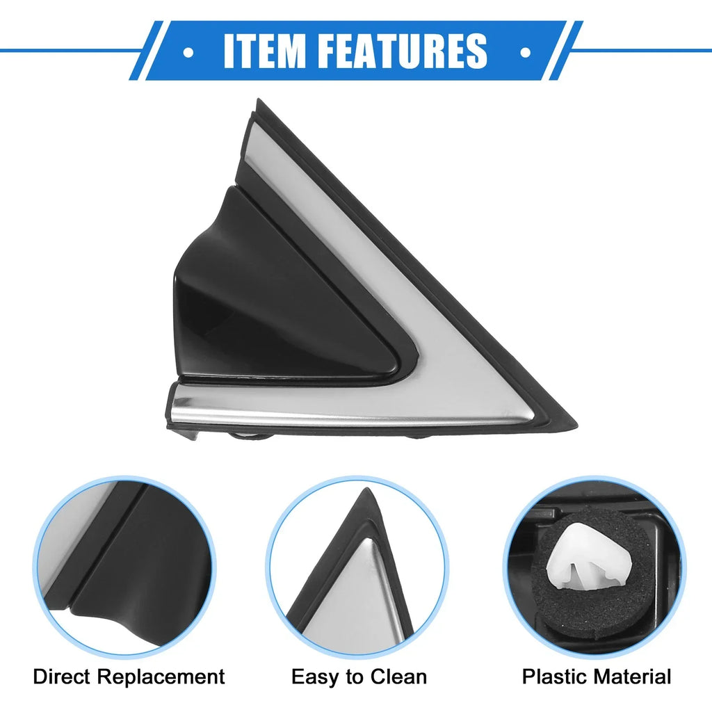 Right Mirror Corner Triangle Fender Cover for Hyundai Santa Fe (2013-2018)