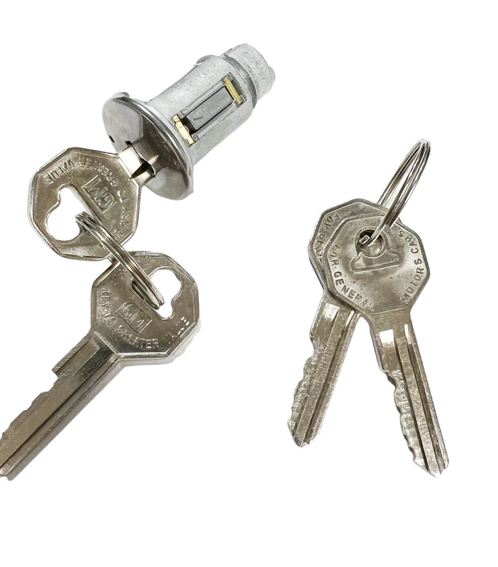 Ignition Cylinder and Door Lock Set Replacement for Chevy Truck (1960–1966)