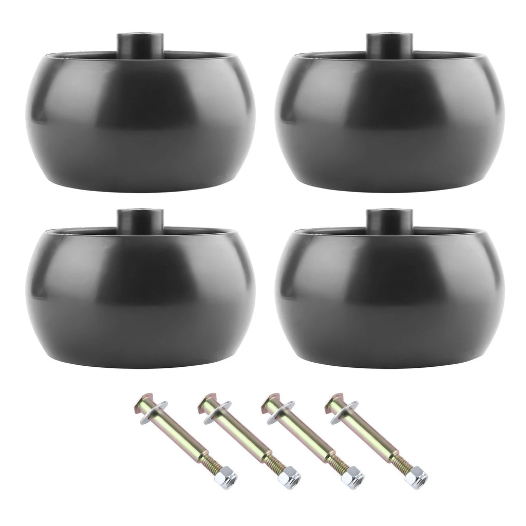 4-Pc Deck Wheels and Hardware for Husqvarna AYP Sears (2010–2010)