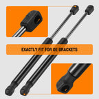 2x Gas Struts for Leer Camper Shell Topper Window (13", 30lb/133N)