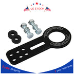 Tow Hook Kit for Make Model  - Black CNC Billet Aluminum