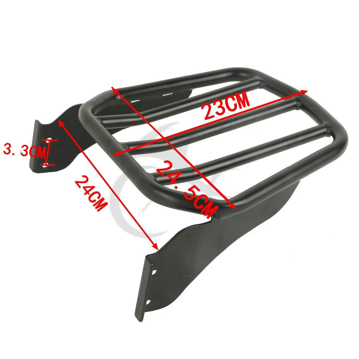 Tapered Sport Luggage Rack for Harley Fat Boy Lo Softail Springer (2007–2017)
