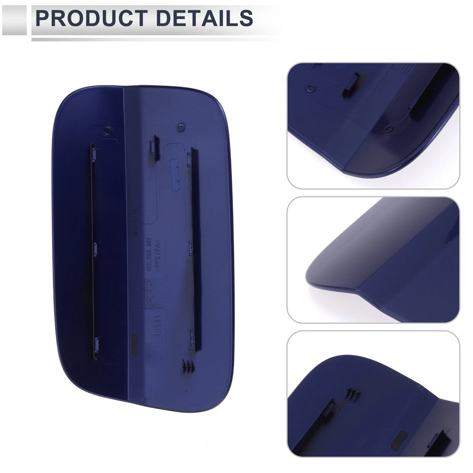 Fuel Tank Door Cap for Audi A6 (2019–2024) Fuel Filler Flap Cover Blue