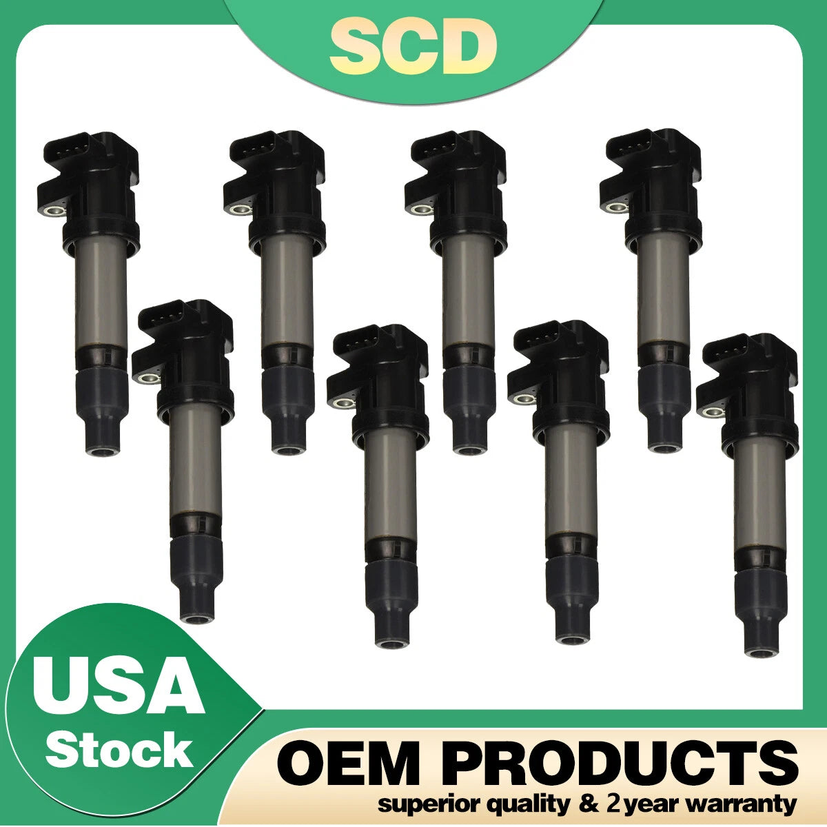 8 Ignition Coil Pack for Cadillac Deville SRX STS XLR V8 4.6L (2004–2005) UF564