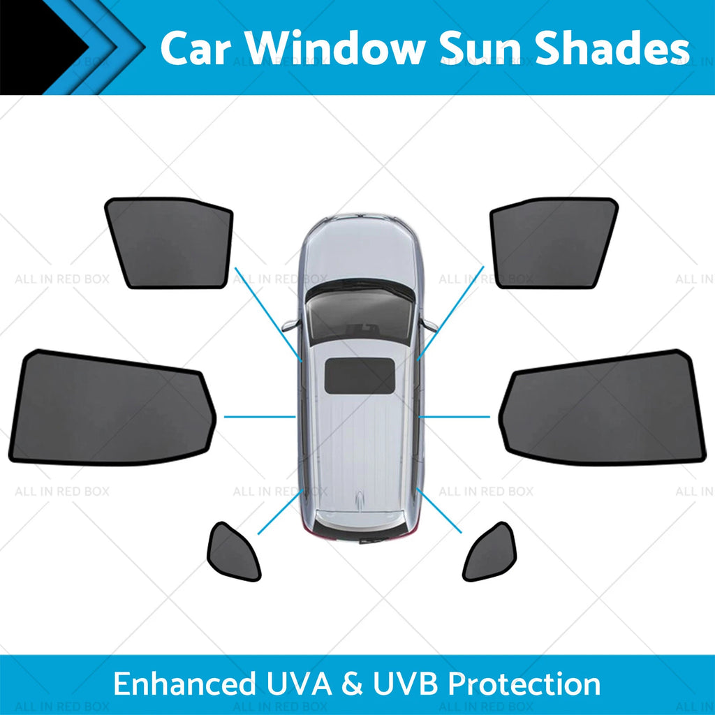 Magnetic Mesh Sun Blind Shades for Nissan Qashqai J11 (2014–2023)