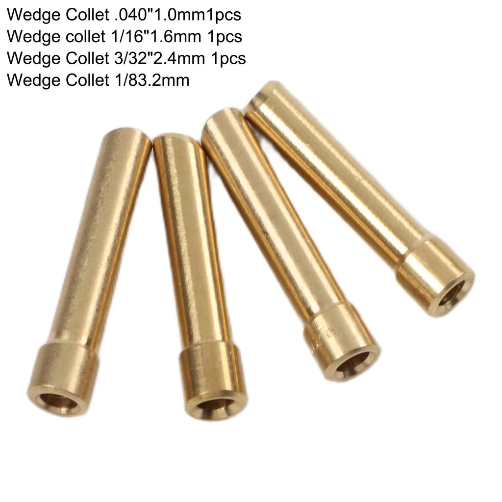 Wedge Collet Kit for TIG Welding Torch (Set of 4)