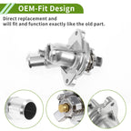 Engine Coolant Thermostat Housing Assembly for Chevrolet Malibu L4 1.5L (2016–2019)