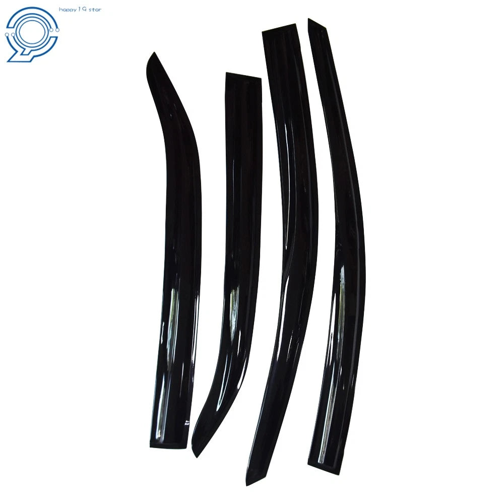 Set of 4 Mugen Style Wavy Window Vent Visors for Toyota Corolla (2014–2019)