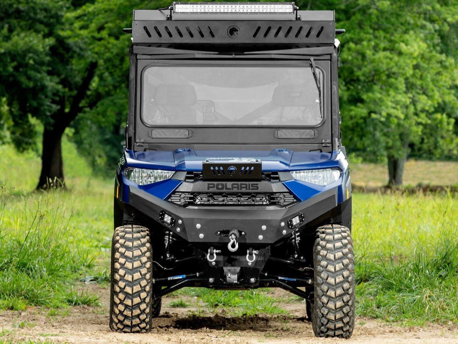 Flip Down Glass Windshield for Polaris Ranger XP 1000 (2017–2023)