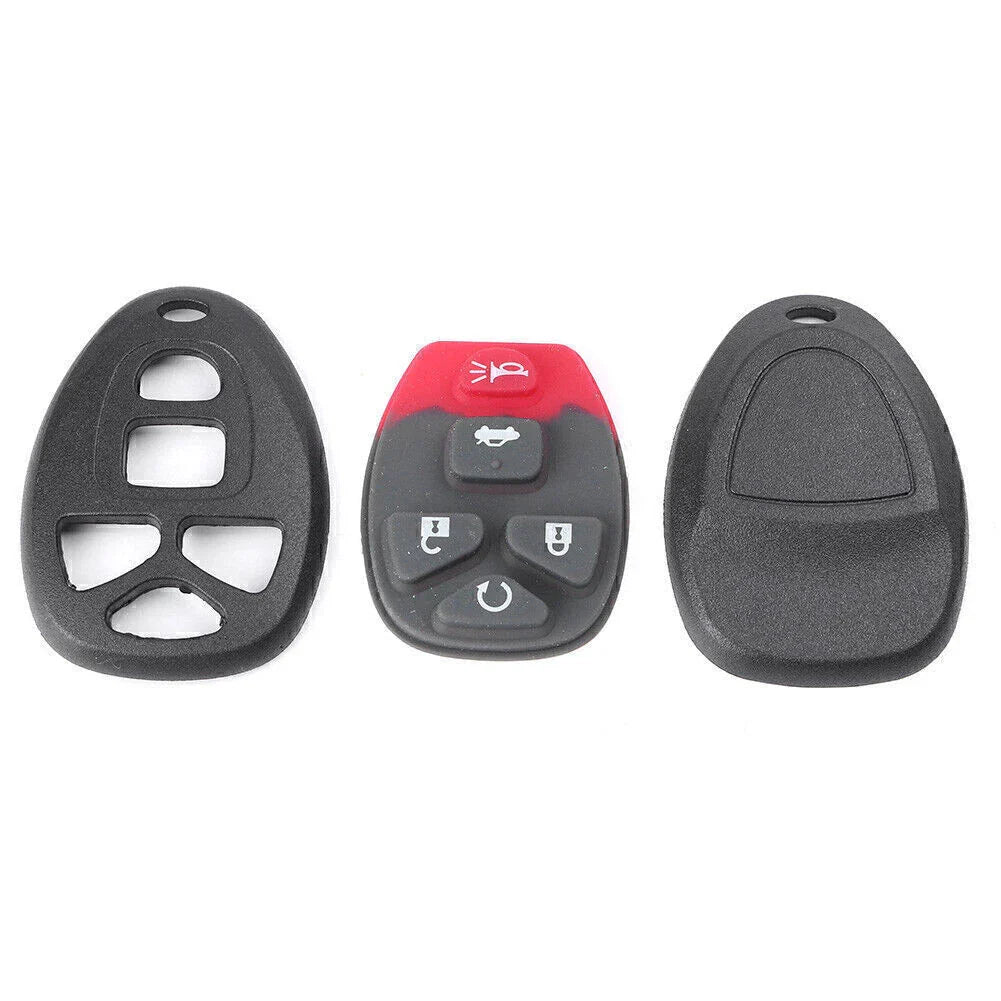 5-Button Remote Key Fob Shell Case for Buick Lucerne (2006-2012)