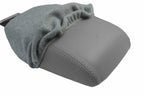 Fleece Console Lid Armrest Cover for Ford Focus (2012–2018) Gray